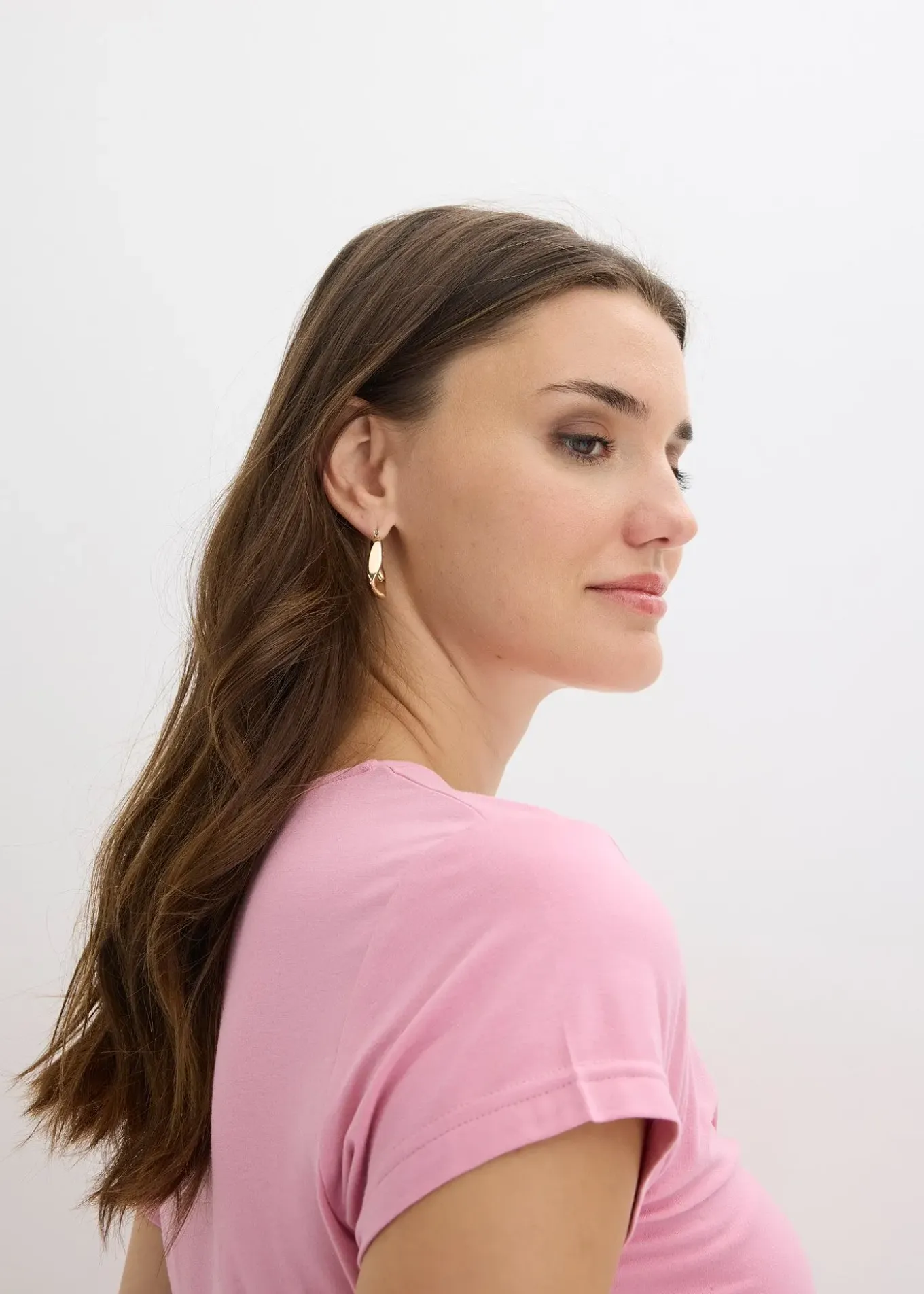 T-shirt en viscose extensible