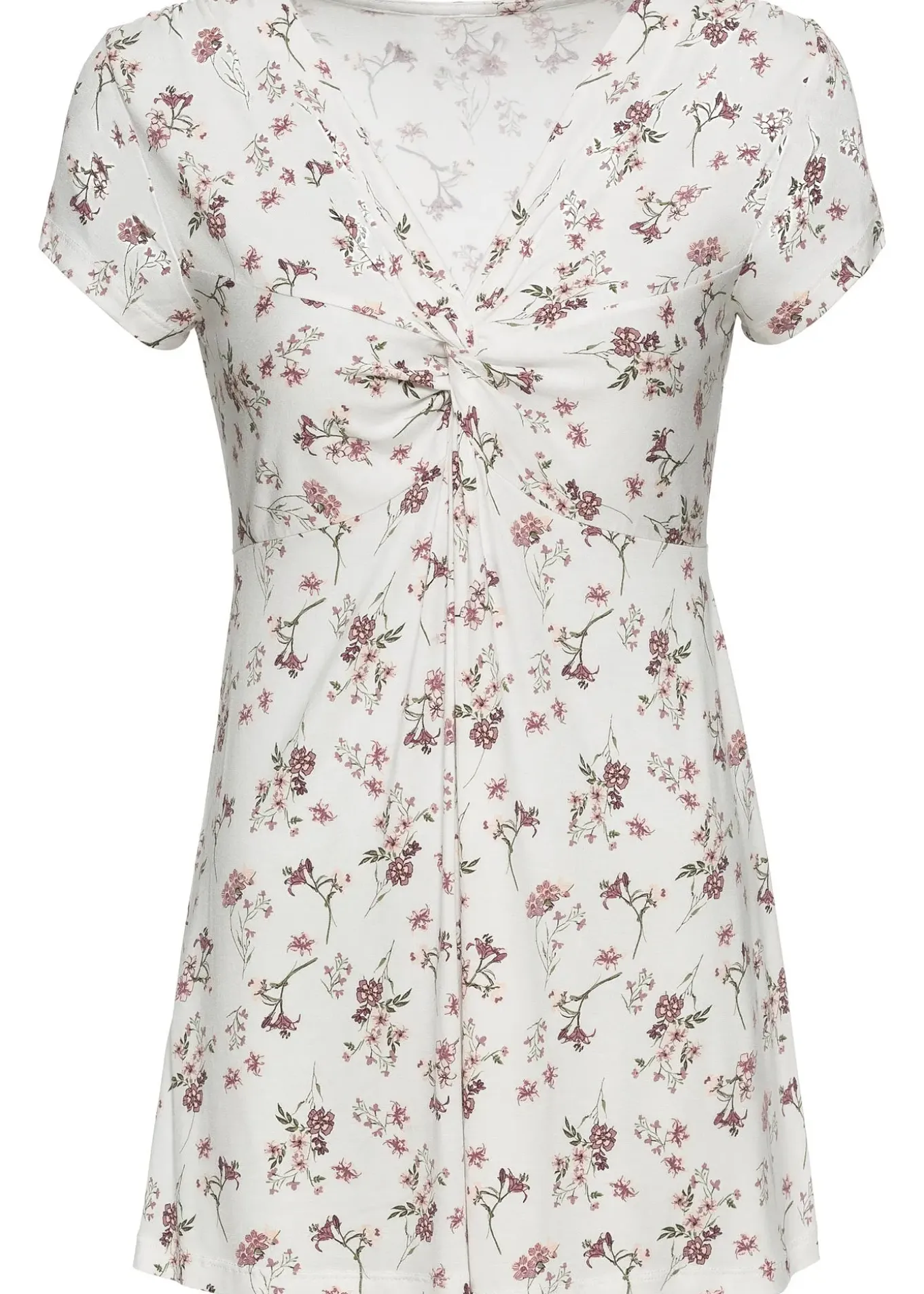 T-shirt en viscose extensible