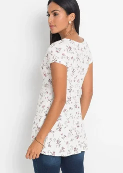 T-shirt en viscose extensible