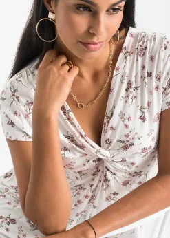 T-shirt en viscose extensible