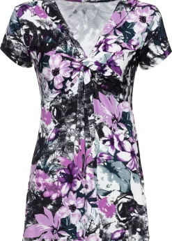 T-shirt en viscose extensible