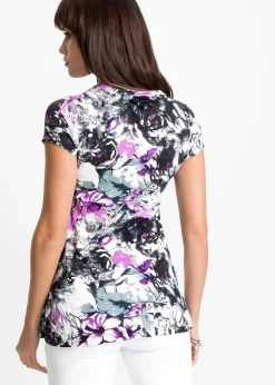 T-shirt en viscose extensible