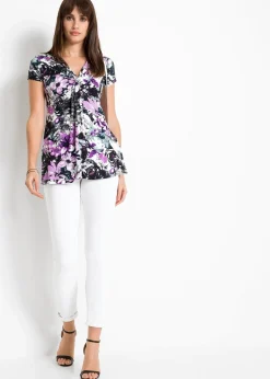T-shirt en viscose extensible