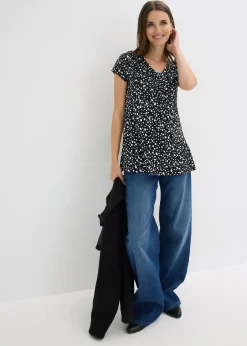 T-shirt en viscose extensible