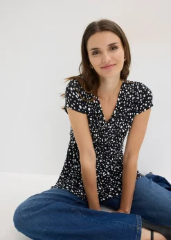 T-shirt en viscose extensible