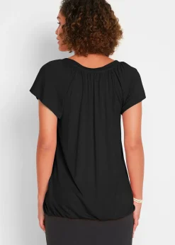 T-shirt en viscose extensible