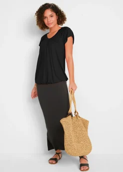 T-shirt en viscose extensible