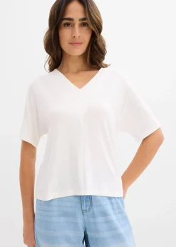 T-shirt en viscose extensible