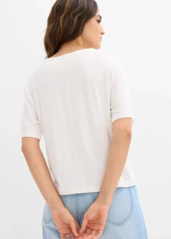 T-shirt en viscose extensible