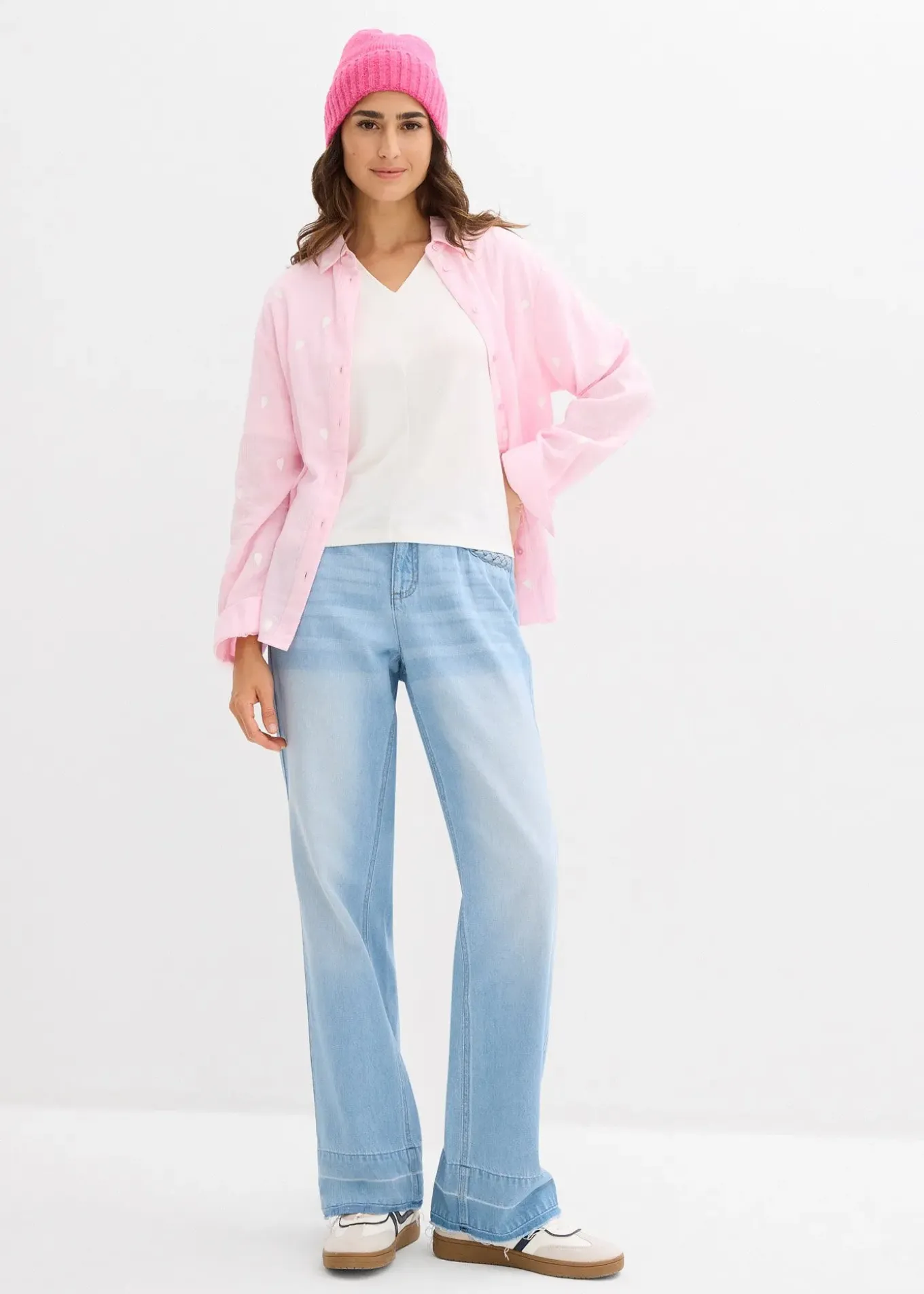 T-shirt en viscose extensible