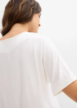 T-shirt en viscose extensible