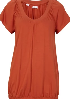 T-shirt en viscose extensible