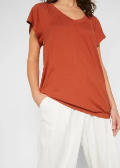 T-shirt en viscose extensible