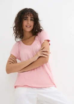 T-shirt en viscose extensible