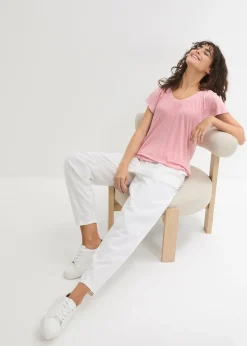 T-shirt en viscose extensible