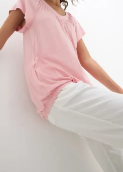 T-shirt en viscose extensible