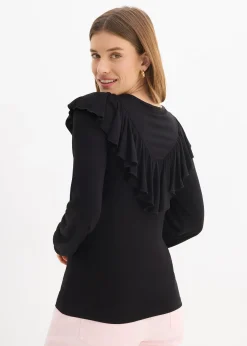 T-shirt en viscose extensible