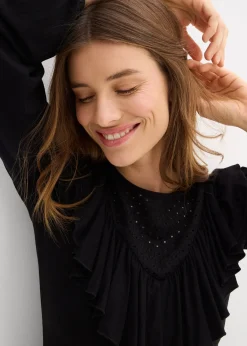 T-shirt en viscose extensible