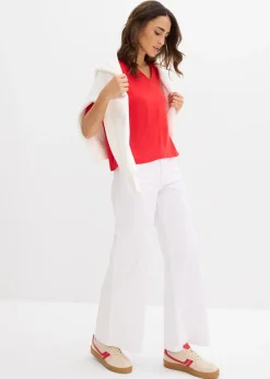 T-shirt en viscose extensible