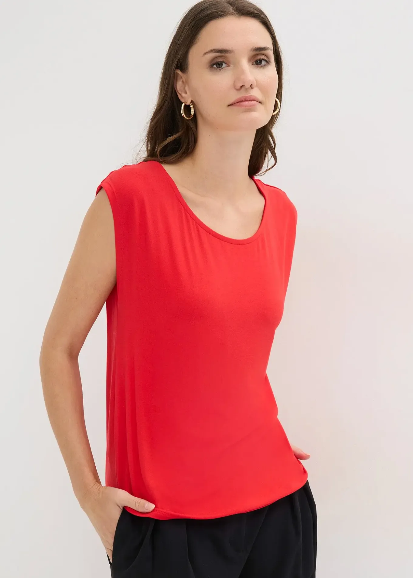 T-shirt en viscose extensible