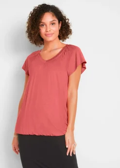T-shirt en viscose extensible