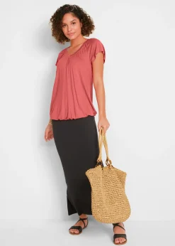 T-shirt en viscose extensible