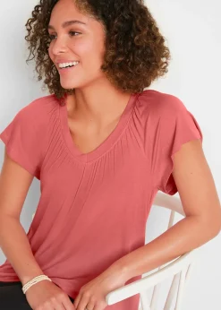T-shirt en viscose extensible