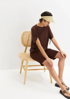 T-shirt en viscose fluide