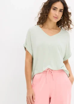 T-shirt en viscose fluide