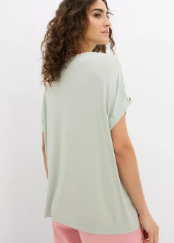 T-shirt en viscose fluide