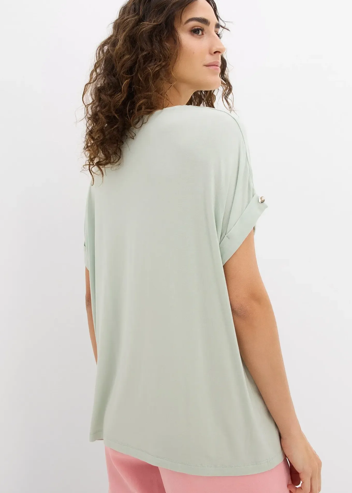 T-shirt en viscose fluide