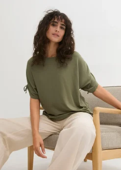 T-shirt en viscose fluide