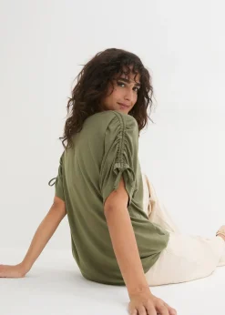 T-shirt en viscose fluide