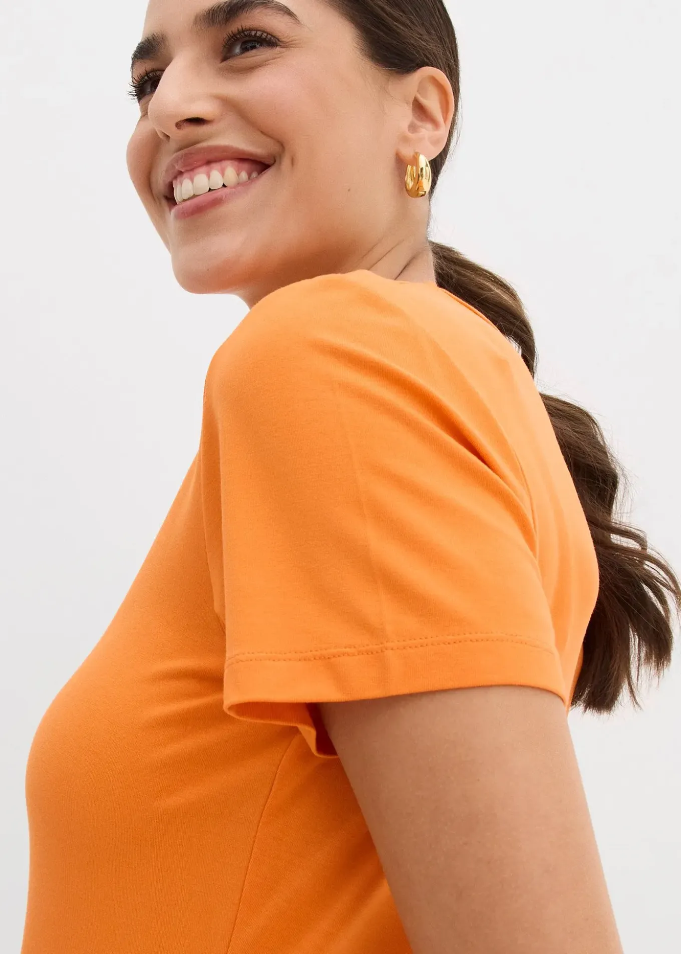 T-shirt en viscose fluide