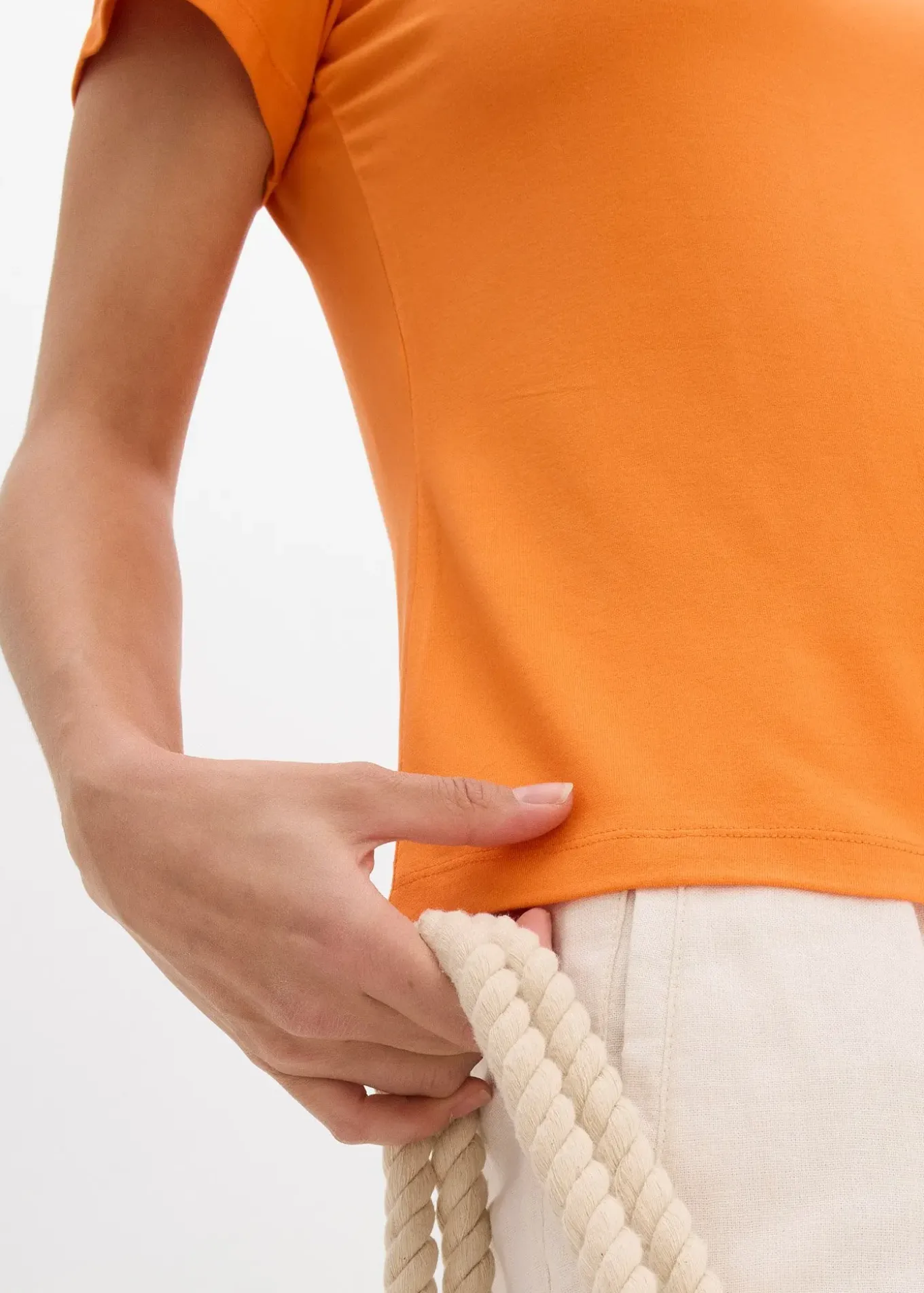 T-shirt en viscose fluide