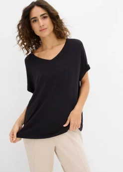 T-shirt en viscose fluide