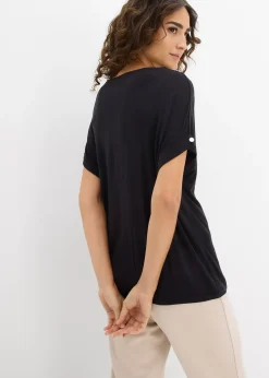 T-shirt en viscose fluide