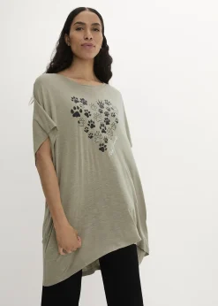T-shirt en viscose fluide