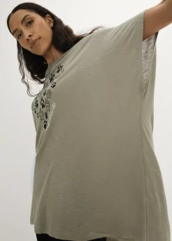 T-shirt en viscose fluide