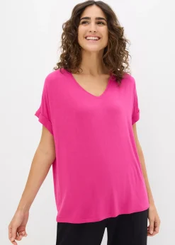 T-shirt en viscose fluide