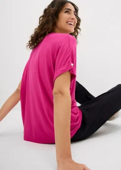 T-shirt en viscose fluide