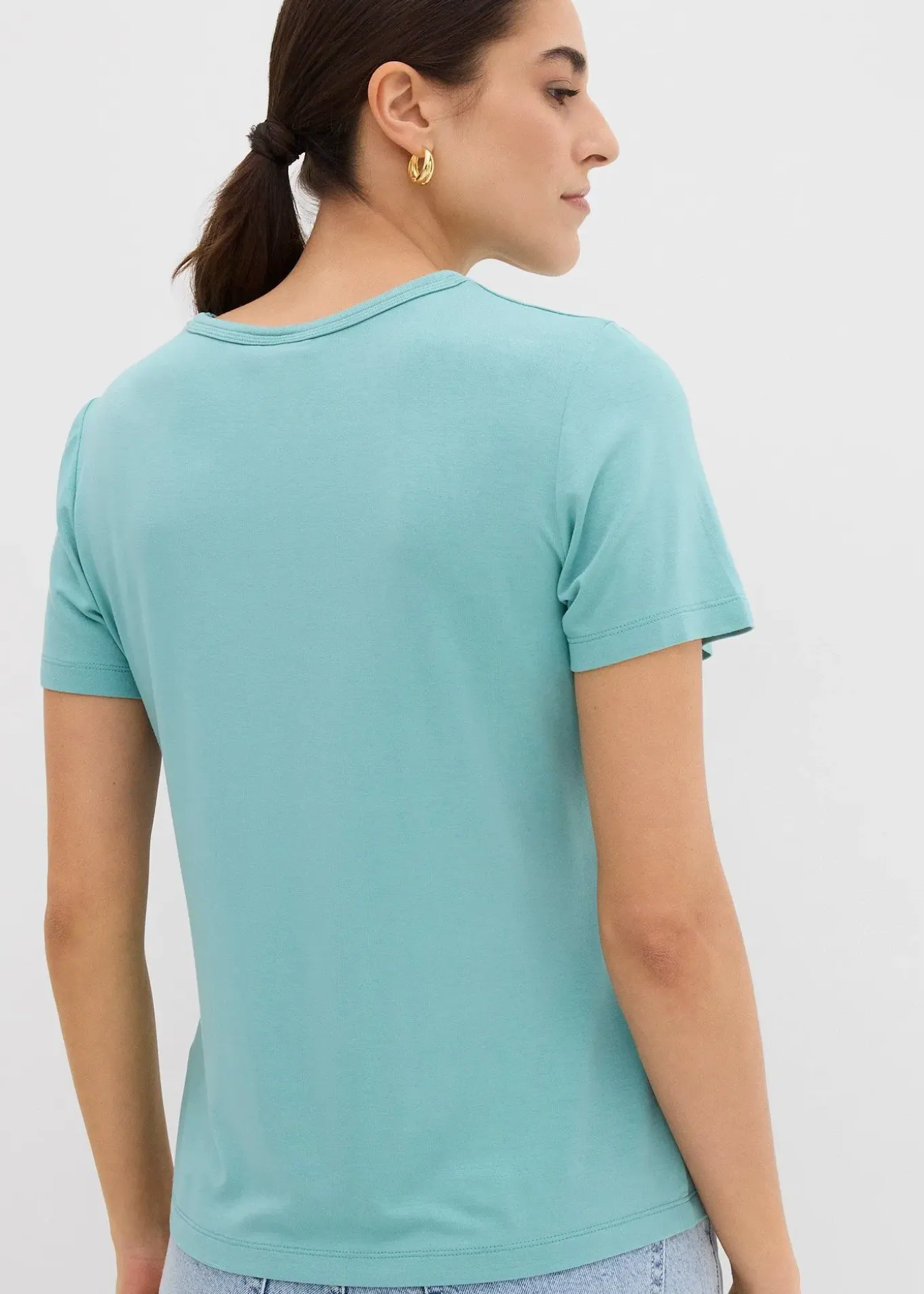 T-shirt en viscose fluide