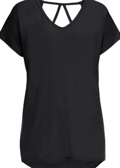 T-shirt en viscose mélangée
