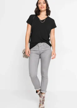 T-shirt en viscose mélangée