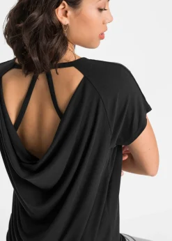 T-shirt en viscose mélangée