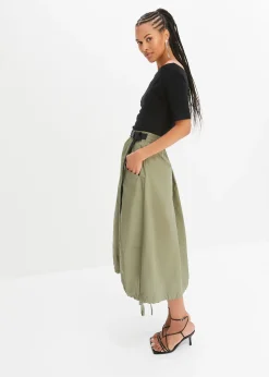 T-shirt encolure Bardot en viscose extensible