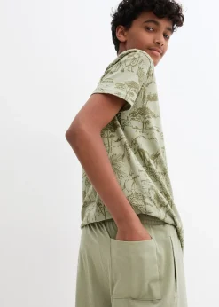 T-shirt et bermuda coton garçon (ens. 2 pces)