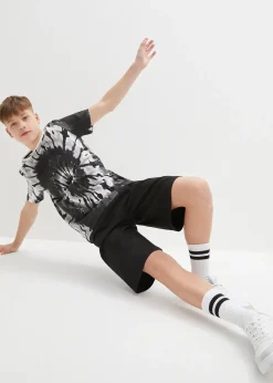 T-shirt et bermuda en jersey 100% coton (ens. 2 pces)