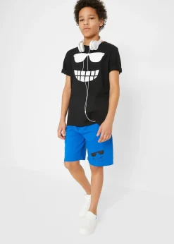 T-shirt et bermuda en jersey (ens. 2 pces) 100% coton