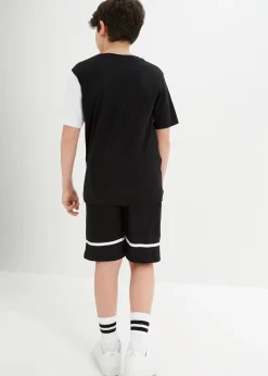 T-shirt et bermuda en jersey (ens. 2 pces) 100% coton